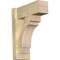 Ekena Millwork Merced Block Rough Sawn Outlooker, Douglas Fir, 6"W x 14"D x 18"H OUT06X14X18MRC05RDF - alternate 1